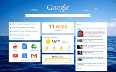 Custom Chrome Home Page with iChrome
