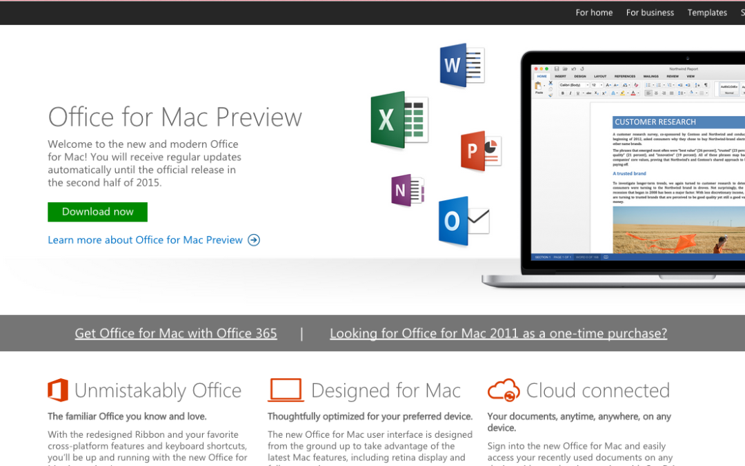 Mac Users: Use Microsoft Office For Mac for Free