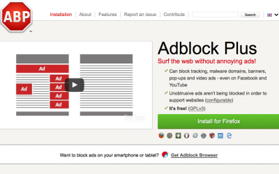 Sick of Ads on Websites?  Use an Ad Blocker!